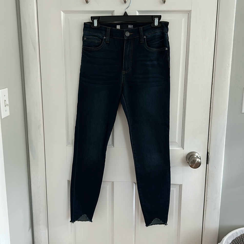 Size 4, Kut From The Kloth Connie High Rise Ankle Skinny Jeans